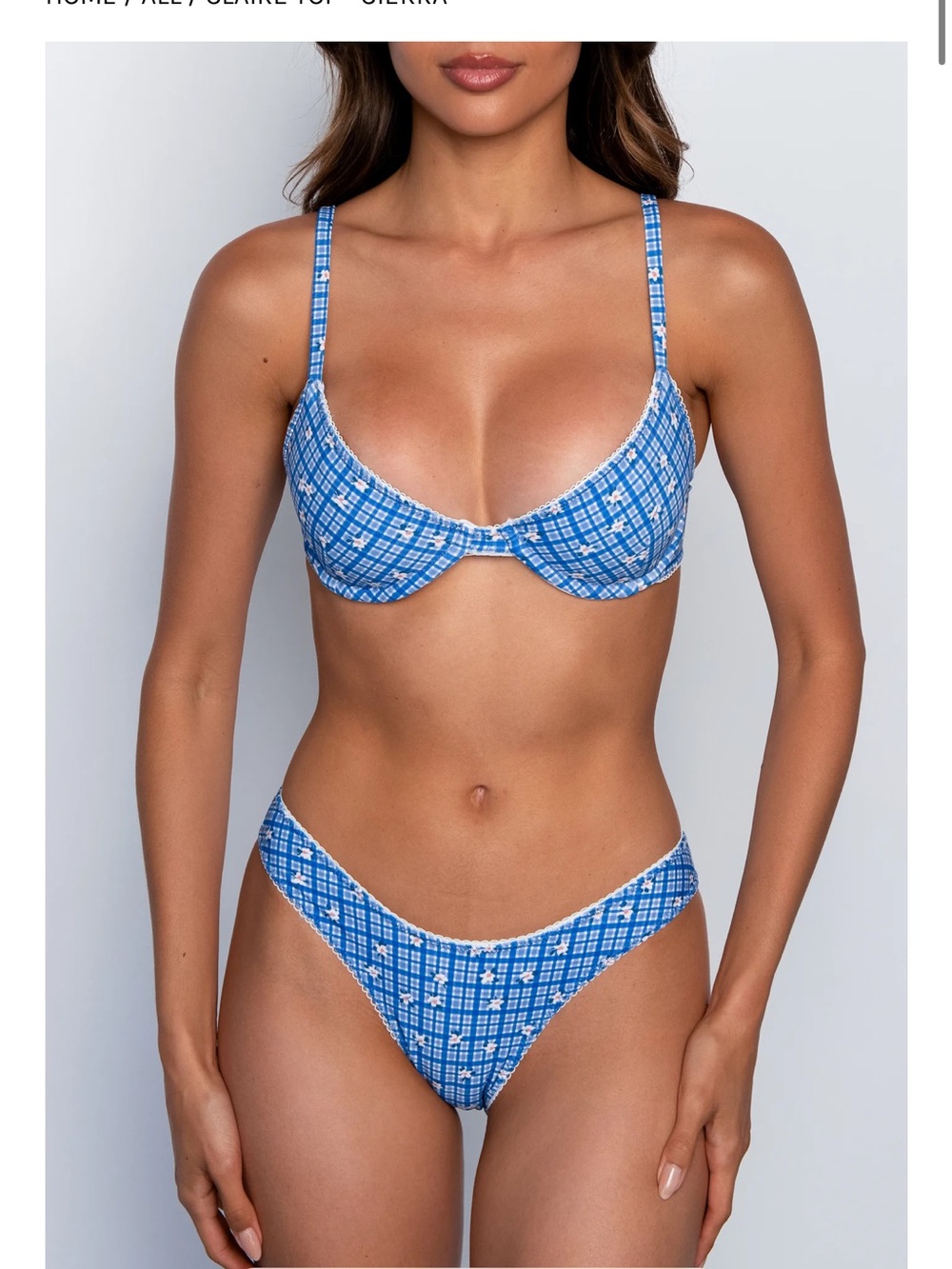 Skatie multi color floral bikini